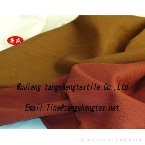 Recycled polyester cotton blend woven fabric for work clothing